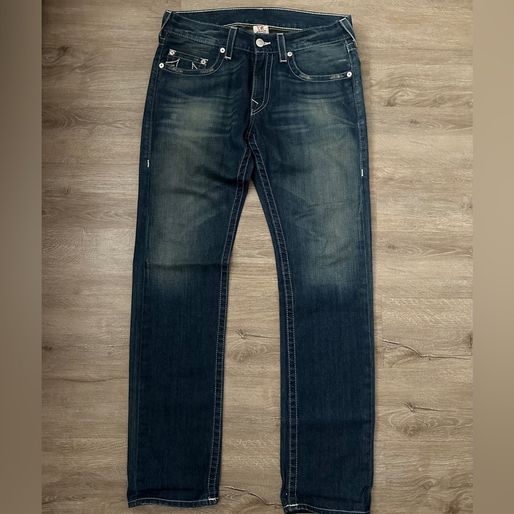 Mens True Religion Men's Skinny Fit jeans size 33x34